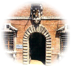 Ingången till Colle Val d'Elsas kommunhus.