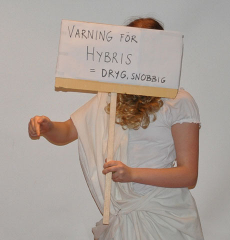 Har Afrodite drabbats av hybris?