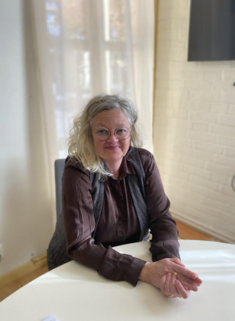 Monica Nyberg är vår rektor här på Strandskolan.