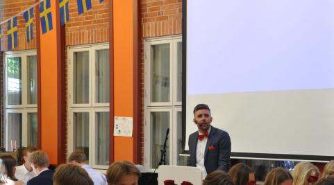 Jonatan &Aring;hlund - Master of ceremonies