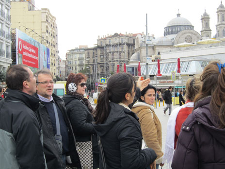 Stadstur Istanbul.